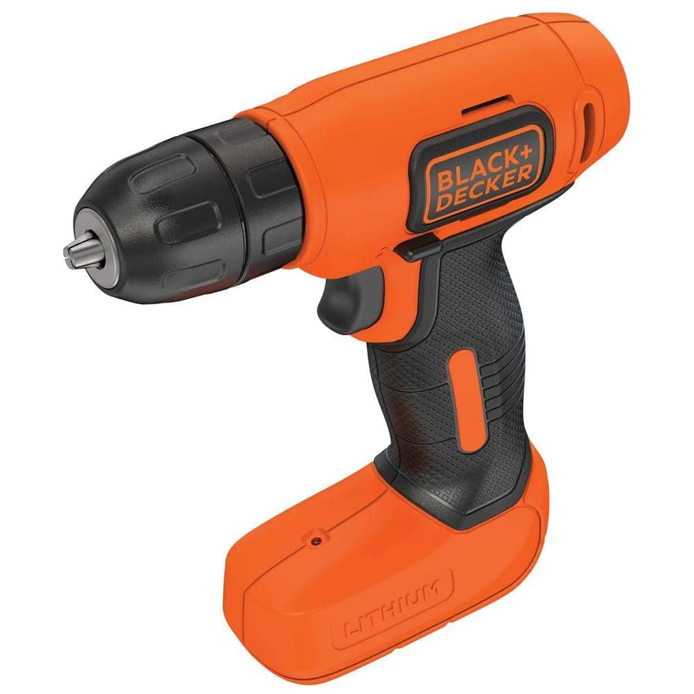 BLACK+DECKER 8-Volt MAX Lithium-Ion Cordless Rechargeable 3/8 in. Drill with Charger 4 BLACK+DECKER 8-Volt MAX Lithium-Ion Cordless Rechargeable 3/8 in. Drill with Charger - Image 2