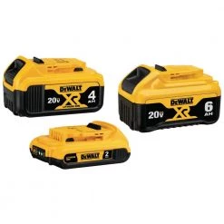DEWALT 20V MAX Cordless Brushless 6-1/2in. Circ Saw with 20V MAX XR 6Ah Battery, 20V MAX XR 4Ah Battery and 20V MAX 2Ah Battery -Power Tools Sales Store dewalt circular saws dcb346 3wcs565b e1 1000