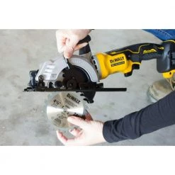 DEWALT ATOMIC 20-Volt MAX Cordless Brushless 4-1/2 in. Circular Saw (Tool-Only) -Power Tools Sales Store dewalt circular saws dcs571b 76 1000