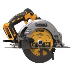 DEWALT 20-Volt MAX Cordless Brushless 7-1/4 in. Circular Saw with FLEXVOLT ADVANTAGE (Tool Only) -Power Tools Sales Store dewalt circular saws dcs573b 1d 1000