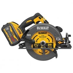 DEWALT FLEXVOLT 60-Volt MAX Cordless Brushless 7-1/4 in. Circular Saw with Brake with (1) FLEXVOLT 9.0Ah Battery -Power Tools Sales Store dewalt circular saws dcs578x1 1d 1000