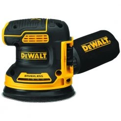 DEWALT 20-Volt MAX XR Cordless Brushless 5 in. Random Orbital Sander with (1) Battery 6.0Ah, (1) Battery 4.0Ah & Charger -Power Tools Sales Store dewalt disc sanders dcw210bdcb246ck a0 1000