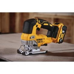 DEWALT 20-Volt MAX XR Cordless Brushless 5 in. Random Orbital Sander with (1) 20-Volt Battery 2.0Ah & Jigsaw -Power Tools Sales Store dewalt disc sanders dcw210d1wdcs334b 4f 1000