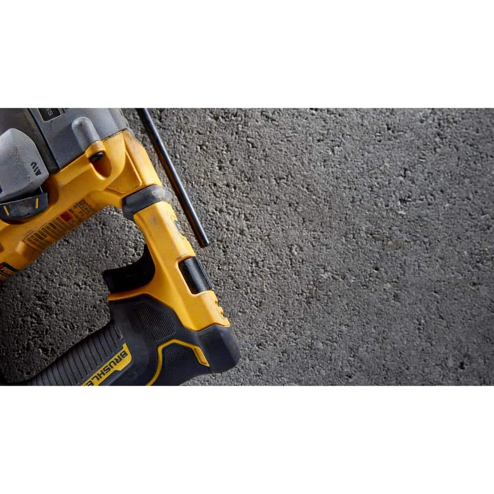 DEWALT ATOMIC 20V MAX Cordless Brushless Ultra-Compact 5/8 in. SDS + Hammer Drill with 20V MAX XR 6.0Ah and 4.0Ah Batteries 14 DEWALT ATOMIC 20V MAX Cordless Brushless Ultra-Compact 5/8 in. SDS + Hammer Drill with 20V MAX XR 6.0Ah and 4.0Ah Batteries - Image 12