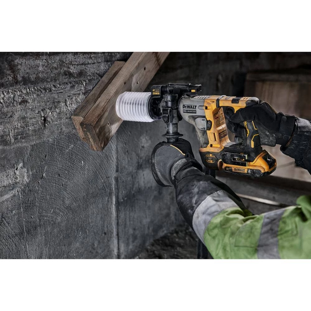 DEWALT ATOMIC 20-Volt MAX Cordless Brushless Ultra-Compact 5/8 in. SDS + Hammer Drill (Tool-Only) 13 DEWALT ATOMIC 20-Volt MAX Cordless Brushless Ultra-Compact 5/8 in. SDS + Hammer Drill (Tool-Only) - Image 11