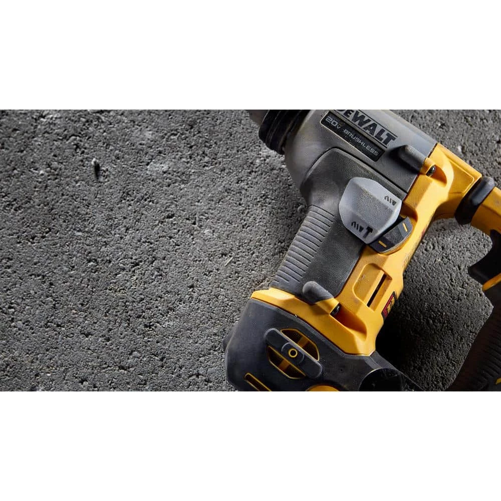 DEWALT ATOMIC 20-Volt MAX Cordless Brushless Ultra-Compact 5/8 in. SDS + Hammer Drill (Tool-Only) 9 DEWALT ATOMIC 20-Volt MAX Cordless Brushless Ultra-Compact 5/8 in. SDS + Hammer Drill (Tool-Only) - Image 7