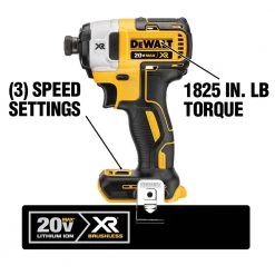 DEWALT 20-Volt MAX XR Cordless Brushless 3-Speed 1/4 in. Impact Driver with (1) 20-Volt 5.0Ah Battery & Charger 15 DEWALT 20-Volt MAX XR Cordless Brushless 3-Speed 1/4 in. Impact Driver with (1) 20-Volt 5.0Ah Battery & Charger -Power Tools Sales Store dewalt impact drivers dcf887p1 40 1000