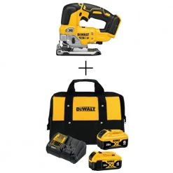 DEWALT 20-Volt MAX XR Cordless Brushless Jigsaw with (1) 20-Volt Battery 6.0Ah, (1) 20-Volt Battery 4.0Ah & Charger 27 DEWALT 20-Volt MAX XR Cordless Brushless Jigsaw with (1) 20-Volt Battery 6.0Ah, (1) 20-Volt Battery 4.0Ah & Charger -Power Tools Sales Store dewalt jigsaws dcs334bdcb246ck d4 1000