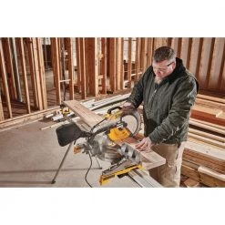 DEWALT 15 Amp Corded 12 in. Single Bevel Compound Miter Saw -Power Tools Sales Store dewalt miter saws dws715 31 1000