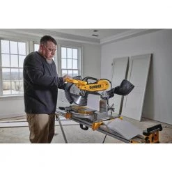 DEWALT 15 Amp Corded 12 in. Compound Double Bevel Miter Saw -Power Tools Sales Store dewalt miter saws dws716 76 1000