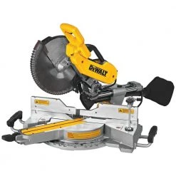 DEWALT 15 Amp Corded 12 in. Double Bevel Sliding Compound Miter Saw, Blade Wrench and Material Clamp -Power Tools Sales Store dewalt miter saws dws779 66 1000