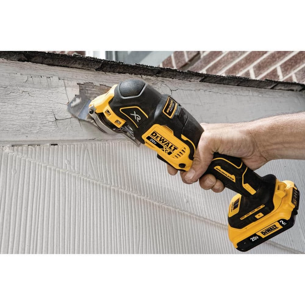 DEWALT 20-Volt MAX XR Cordless Brushless 3-Speed Oscillating Multi-Tool with (1) 20-Volt 1.5Ah Battery & Charger 12 DEWALT 20-Volt MAX XR Cordless Brushless 3-Speed Oscillating Multi-Tool with (1) 20-Volt 1.5Ah Battery & Charger - Image 10