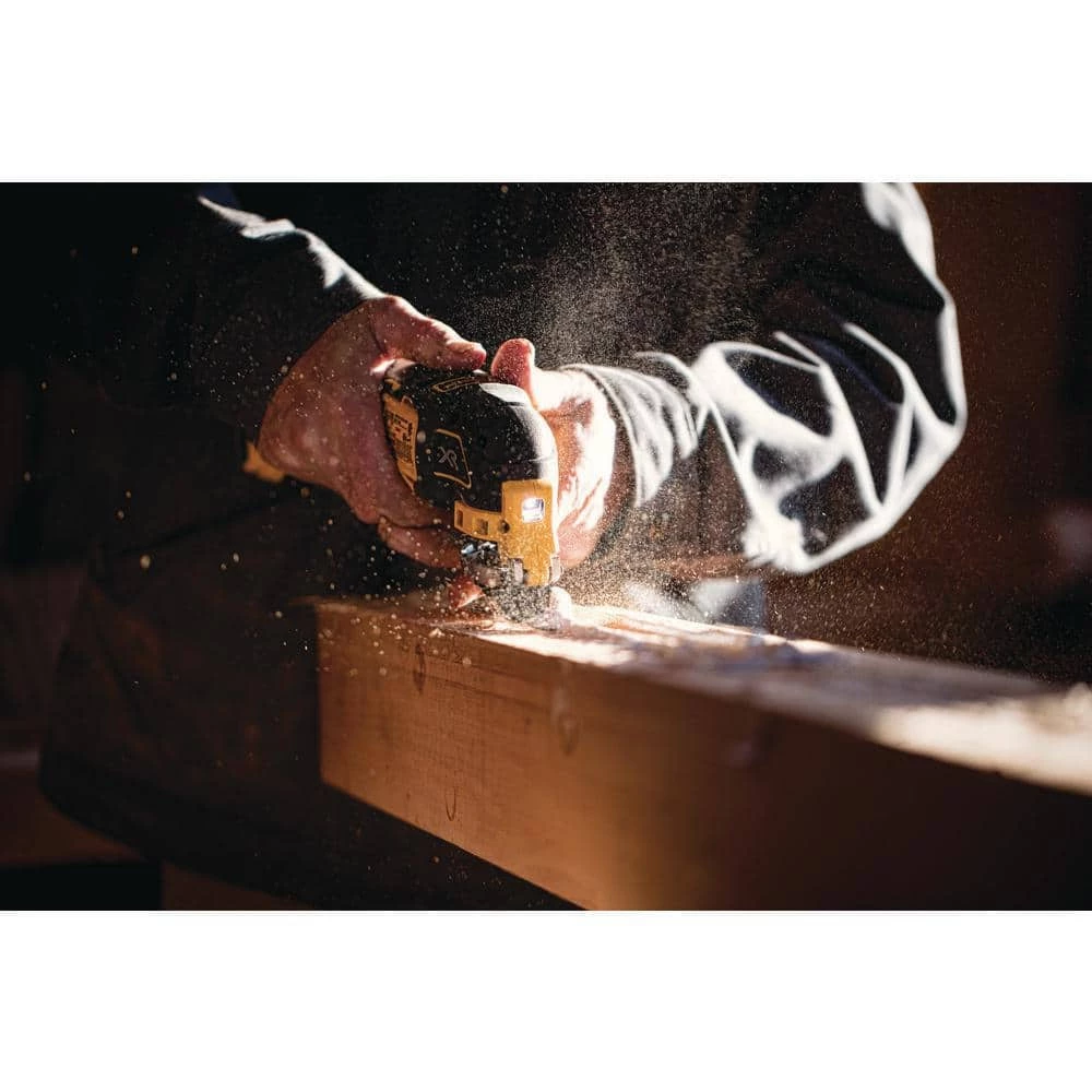 DEWALT 20-Volt MAX XR Cordless Brushless 3-Speed Oscillating Multi-Tool with (1) 20-Volt 1.5Ah Battery & Charger 13 DEWALT 20-Volt MAX XR Cordless Brushless 3-Speed Oscillating Multi-Tool with (1) 20-Volt 1.5Ah Battery & Charger - Image 11