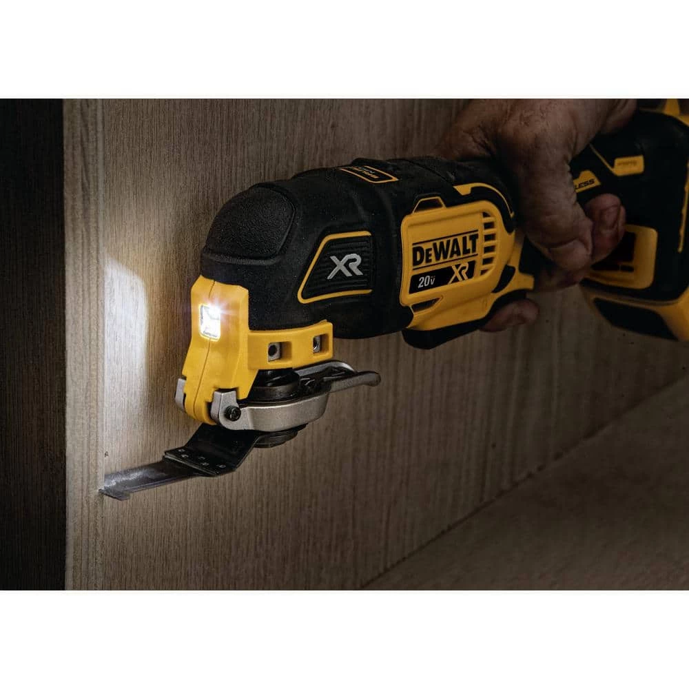 DEWALT 20-Volt MAX XR Cordless Brushless 3-Speed Oscillating Multi-Tool with (1) 20-Volt 1.5Ah Battery & Charger 11 DEWALT 20-Volt MAX XR Cordless Brushless 3-Speed Oscillating Multi-Tool with (1) 20-Volt 1.5Ah Battery & Charger - Image 9
