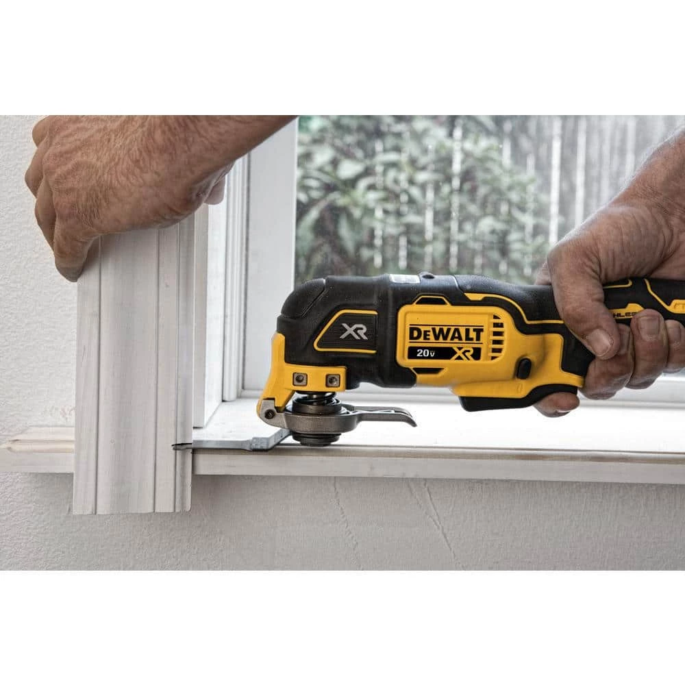 DEWALT 20-Volt MAX XR Cordless Brushless 3-Speed Oscillating Multi-Tool with (1) 20-Volt 1.5Ah Battery & Charger 10 DEWALT 20-Volt MAX XR Cordless Brushless 3-Speed Oscillating Multi-Tool with (1) 20-Volt 1.5Ah Battery & Charger - Image 8