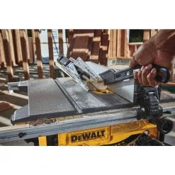 DEWALT 15 Amp Corded 8-1/4 in. Compact Jobsite Tablesaw with Compact Table Saw Stand 27 DEWALT 15 Amp Corded 8-1/4 in. Compact Jobsite Tablesaw with Compact Table Saw Stand -Power Tools Sales Store dewalt portable table saws dwe7485ws fa 1000