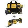 DEWALT ATOMIC 20-Volt MAX Cordless Brushless Compact 1/2 in. Drill/Driver, (2) 20-Volt 1.3Ah Batteries & Oscillating Tool -Power Tools Sales Store dewalt power drills dcd708c2w354b 64 1000