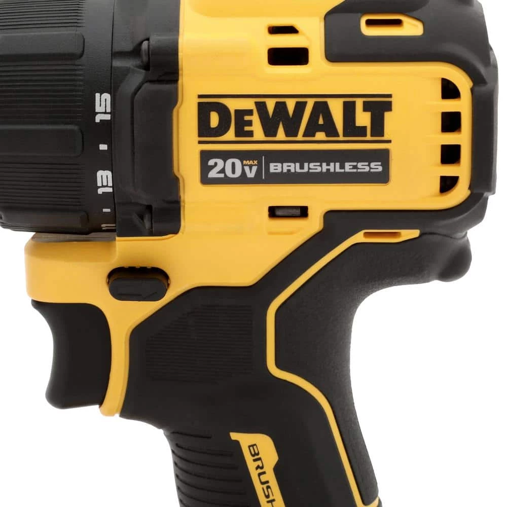 DEWALT ATOMIC 20-Volt MAX Cordless Brushless Compact 1/2 in. Drill/Driver, (2) 20-Volt 1.3Ah Batteries & Reciprocating Saw 6 DEWALT ATOMIC 20-Volt MAX Cordless Brushless Compact 1/2 in. Drill/Driver, (2) 20-Volt 1.3Ah Batteries & Reciprocating Saw - Image 4