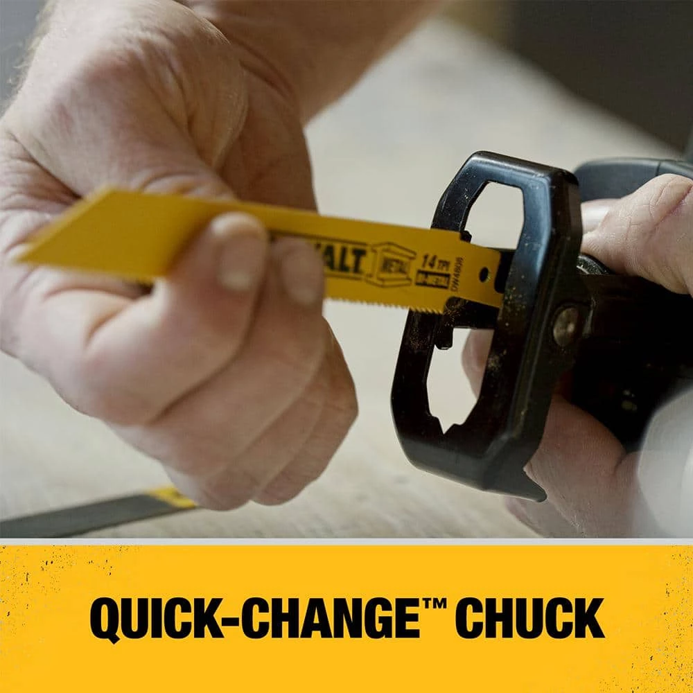 DEWALT ATOMIC 20-Volt MAX Cordless Brushless Compact 1/2 in. Drill/Driver, (2) 20-Volt 1.3Ah Batteries & Reciprocating Saw 14 DEWALT ATOMIC 20-Volt MAX Cordless Brushless Compact 1/2 in. Drill/Driver, (2) 20-Volt 1.3Ah Batteries & Reciprocating Saw - Image 12