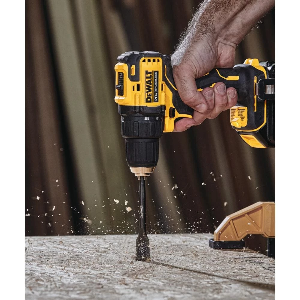 DEWALT ATOMIC 20-Volt MAX Cordless Brushless Compact 1/2 in. Drill/Driver, (2) 20-Volt 1.3Ah Batteries & Reciprocating Saw 7 DEWALT ATOMIC 20-Volt MAX Cordless Brushless Compact 1/2 in. Drill/Driver, (2) 20-Volt 1.3Ah Batteries & Reciprocating Saw - Image 5