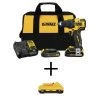 DEWALT ATOMIC 20V MAX Cordless Brushless Compact 1/2 in. Drill/Driver with 4.0Ah Battery, (2) 1.3Ah Batteries, Charger & Bag