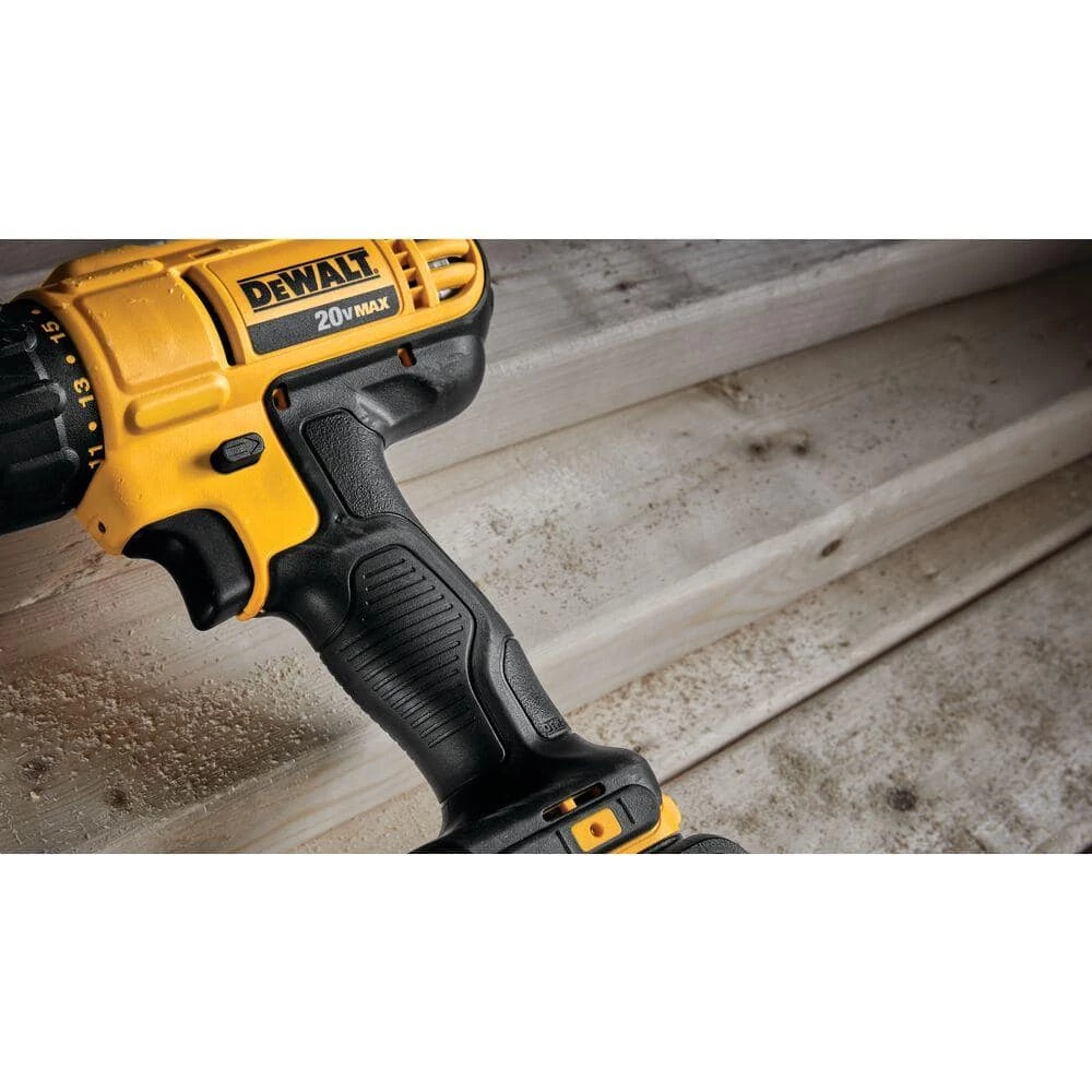 DEWALT 20-Volt MAX Cordless 1/2 in. Drill/Driver, (2) 20-Volt 1.3Ah Batteries, Charger & Bag 15 DEWALT 20-Volt MAX Cordless 1/2 in. Drill/Driver, (2) 20-Volt 1.3Ah Batteries, Charger & Bag - Image 13
