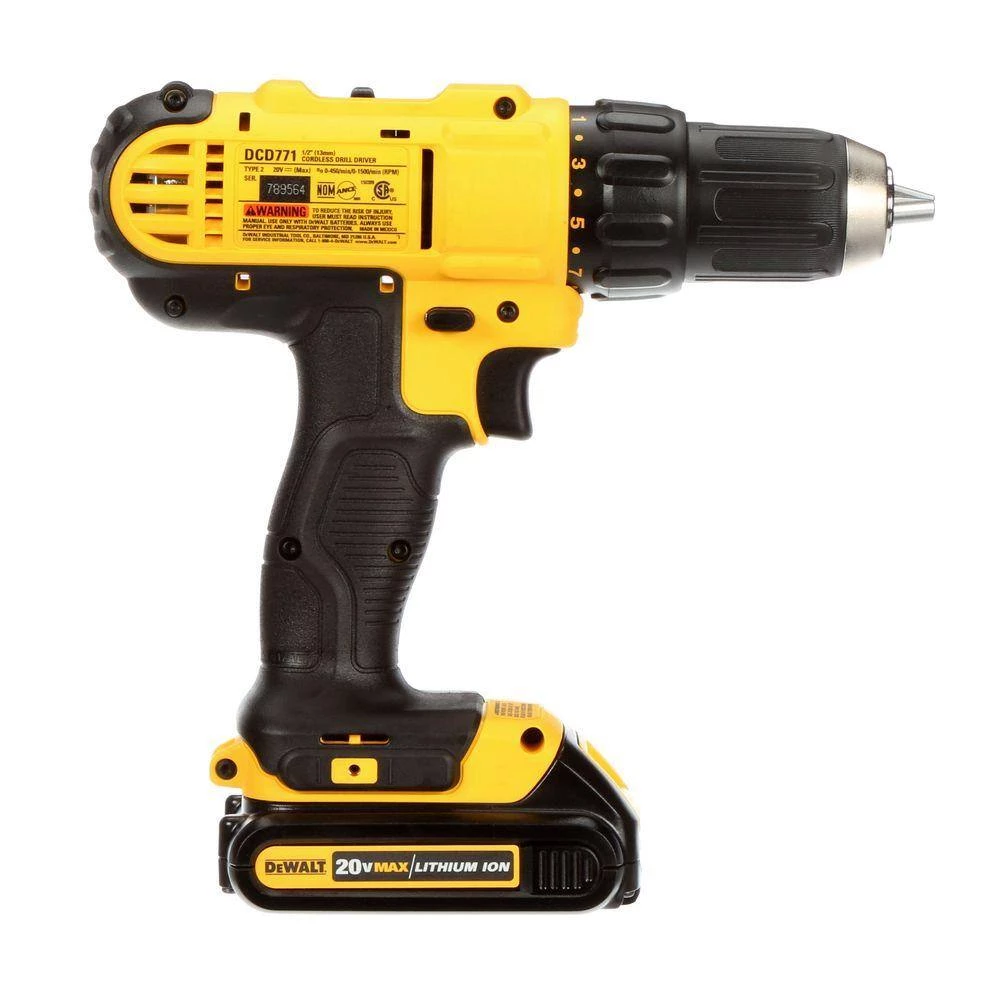 DEWALT 20-Volt MAX Cordless 1/2 in. Drill/Driver, (2) 20-Volt 1.3Ah Batteries, Charger & ATOMIC Oscillating Tool 5 DEWALT 20-Volt MAX Cordless 1/2 in. Drill/Driver, (2) 20-Volt 1.3Ah Batteries, Charger & ATOMIC Oscillating Tool - Image 3