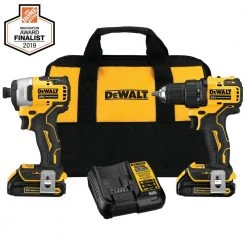 DEWALT ATOMIC 20-Volt MAX Cordless Brushless Compact Drill/Impact Combo Kit (2-Tool) with ATOMIC Compact Reciprocating Saw -Power Tools Sales Store dewalt power tool combo kits dck278c2w369b 31 1000