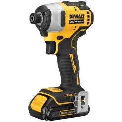 DEWALT ATOMIC 20-Volt MAX Li-Ion Brushless Cordless Compact Drill/Impact Combo Kit (2-Tool) with Mech Tool Set (142-Piece) -Power Tools Sales Store dewalt power tool combo kits dck278c2w73802 77 1000