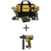 DEWALT ATOMIC 20-Volt MAX Cordless Brushless Compact Drill/Impact Combo Kit (2-Tool) with 20-V 1/2 in. Hammer Drill (Tool-Only)