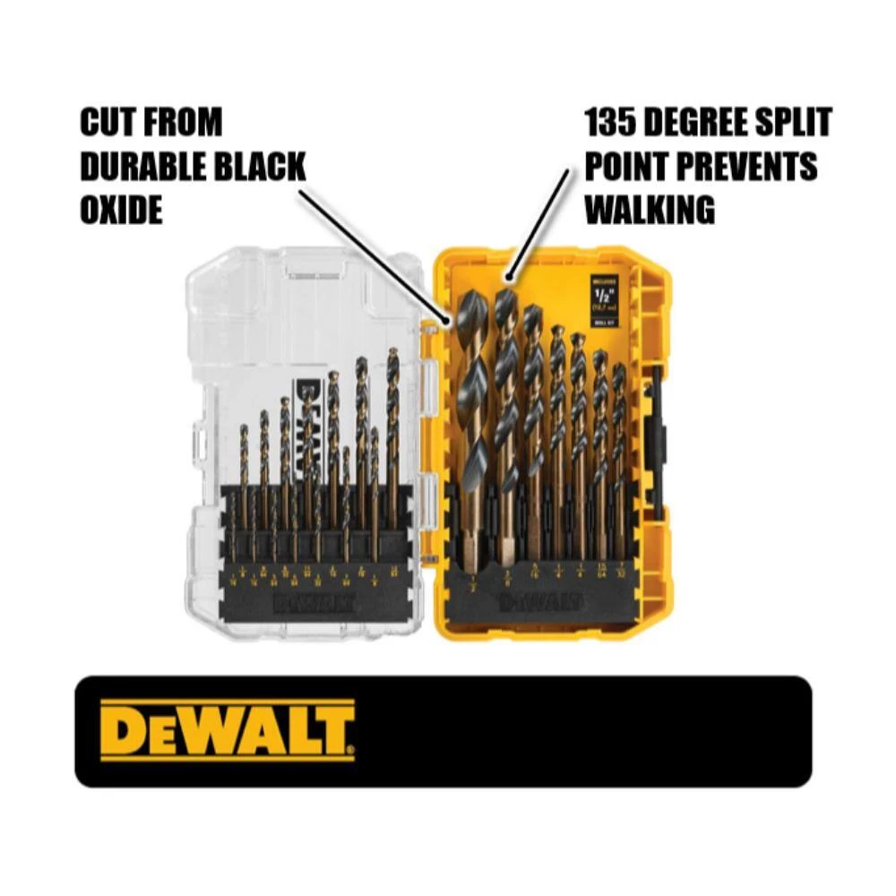 DEWALT ATOMIC 20-Volt MAX Cordless Brushless Combo Kit (4-Tool) with Black and Gold Drill Bit Set (21-Piece) 16 DEWALT ATOMIC 20-Volt MAX Cordless Brushless Combo Kit (4-Tool) with Black and Gold Drill Bit Set (21-Piece) - Image 14