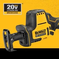 DEWALT ATOMIC 20-Volt MAX Cordless Brushless Compact Reciprocating Saw (Tool-Only) with 20V 6Ah & 4Ah Batteries, Charger & Bag 18 DEWALT ATOMIC 20-Volt MAX Cordless Brushless Compact Reciprocating Saw (Tool-Only) with 20V 6Ah & 4Ah Batteries, Charger & Bag -Power Tools Sales Store dewalt reciprocating saws dcb246ckw369 4f 1000