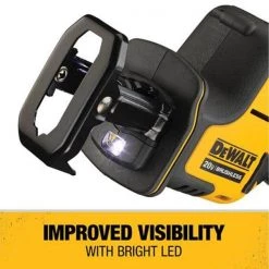 DEWALT ATOMIC 20-Volt MAX Cordless Brushless Compact Reciprocating Saw (Tool-Only) -Power Tools Sales Store dewalt reciprocating saws dcs369b 66 1000