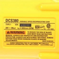 DEWALT 20-Volt MAX Cordless Reciprocating Saw (Tool-Only) -Power Tools Sales Store dewalt reciprocating saws dcs380b 4f 1000