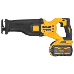 DEWALT FLEXVOLT 60-Volt MAX Cordless Brushless Reciprocating Saw with (1) FLEXVOLT 9.0Ah Battery -Power Tools Sales Store dewalt reciprocating saws dcs389x1 1d 1000