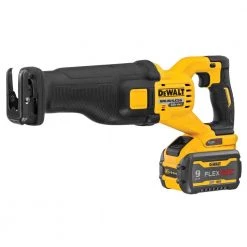 DEWALT FLEXVOLT 60-Volt MAX Cordless Brushless Reciprocating Saw with (1) FLEXVOLT 9.0Ah Battery -Power Tools Sales Store dewalt reciprocating saws dcs389x1 a0 1000