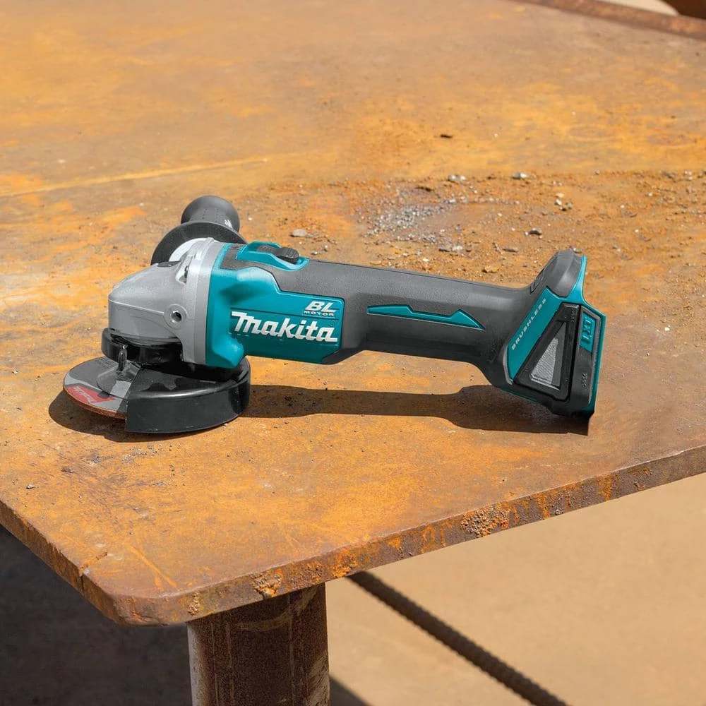 Makita 18V LXT Lithium-Ion Brushless Cordless 4-1/2 in./5 in. Cut-Off/Angle Grinder (Tool-Only) 5 Makita 18V LXT Lithium-Ion Brushless Cordless 4-1/2 in./5 in. Cut-Off/Angle Grinder (Tool-Only) - Image 3
