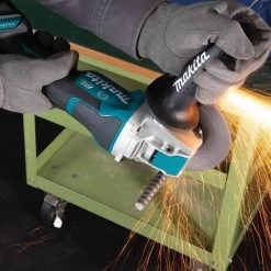 Makita 18V LXT Lithium-Ion Brushless Cordless 4-1/2 in./5 in. Paddle Switch X-LOCK Angle Grinder with AFT, Tool Only -Power Tools Sales Store makita angle grinders xag26z 76 1000