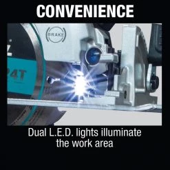 Makita 18V 6-1/2 in. LXT Sub-Compact Lithium-Ion Brushless Cordless Circular Saw (Tool Only) -Power Tools Sales Store makita circular saws xsh04zb 77 1000