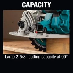 Makita 18V X2 LXT (36V) Brushless Cordless 7-1/4 in. Circular Saw Kit 5.0Ah with 18V LXT Battery Pack 5.0Ah -Power Tools Sales Store makita circular saws xsh06ptbl1850b2 4f 1000