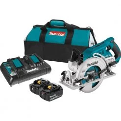 Makita 18V X2 LXT 5.0Ah Lithium-Ion (36V) Brushless Cordless Rear Handle 7-1/4 in. Circular Saw Kit -Power Tools Sales Store makita circular saws xsr01pt 31 1000