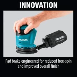 Makita 18V LXT Lithium-Ion Cordless 5 in. Random Orbit Sander (Tool-Only) -Power Tools Sales Store makita disc sanders xob01z c3 1000