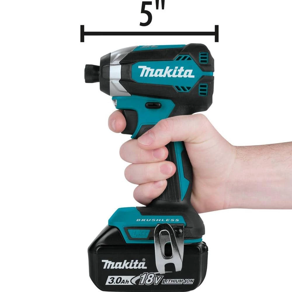 Makita 18V LXT Lithium-Ion Brushless Cordless Impact Driver Kit with (1) Battery 3.0Ah 14 Makita 18V LXT Lithium-Ion Brushless Cordless Impact Driver Kit with (1) Battery 3.0Ah - Image 12