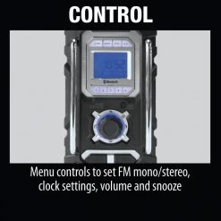 Makita 18V LXT Lithium-Ion Cordless Bluetooth Job Site Radio (Tool Only) -Power Tools Sales Store makita jobsite audio xrm06b 4f 1000