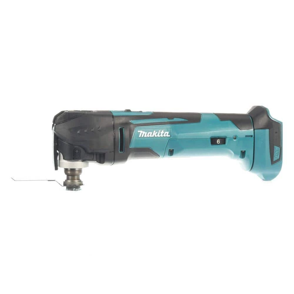 Makita 18V LXT Lithium-Ion Cordless Variable Speed Oscillating Multi-Tool (Tool-Only) With Blade and Accessory Adapters 4 Makita 18V LXT Lithium-Ion Cordless Variable Speed Oscillating Multi-Tool (Tool-Only) With Blade and Accessory Adapters - Image 2