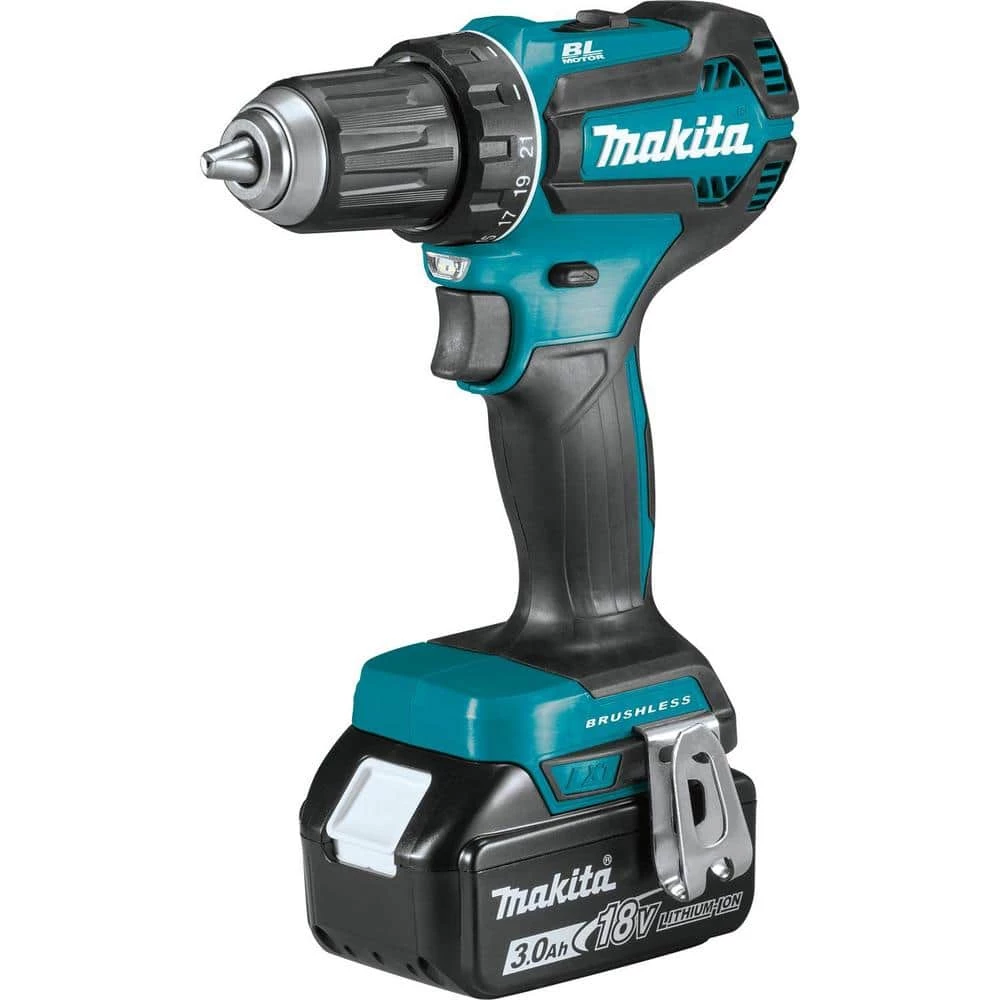 Makita 18V LXT Lithium-ion Brushless Cordless 2-Piece Combo Kit 3.0Ah Driver-Drill/ Impact Driver 15 Makita 18V LXT Lithium-ion Brushless Cordless 2-Piece Combo Kit 3.0Ah Driver-Drill/ Impact Driver - Image 13