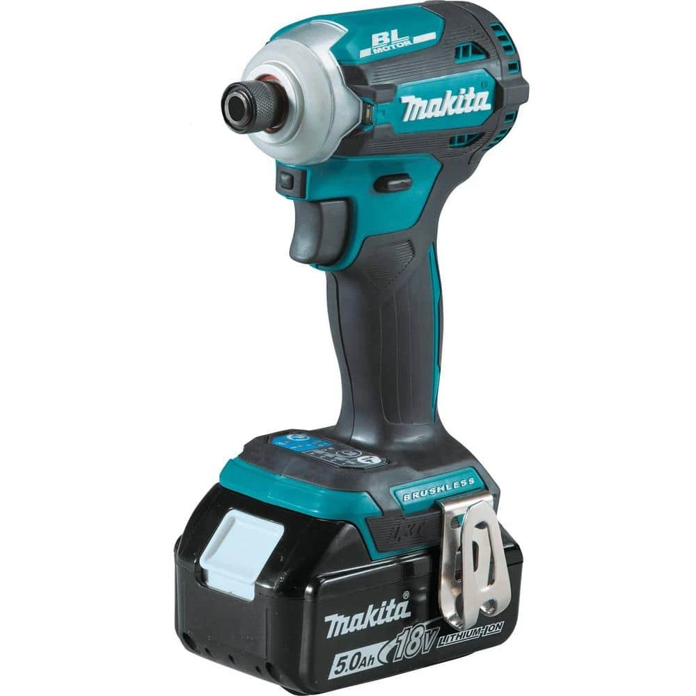Makita 18V LXT Lithium-ion Brushless 2-pc Combo Kit 5.0Ah with bonus 18V LXT Recipro Saw and 18V LXT Multi-Tool 8 Makita 18V LXT Lithium-ion Brushless 2-pc Combo Kit 5.0Ah with bonus 18V LXT Recipro Saw and 18V LXT Multi-Tool - Image 6