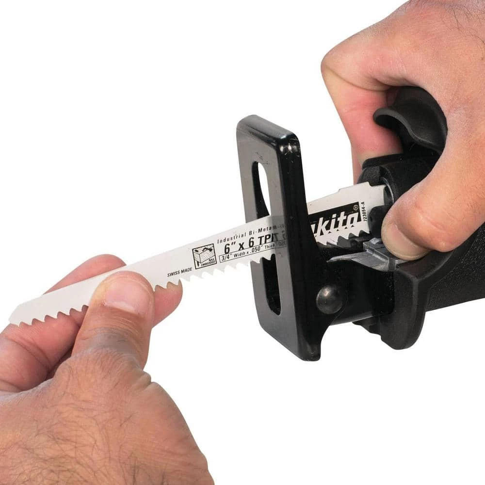 Makita 18V 4-Piece 5.0Ah LXT Lithium-Ion Brushless Cordless Combo Kit Hammer Drill/ Impact Driver/ Recipro Saw/ Flashlight 15 Makita 18V 4-Piece 5.0Ah LXT Lithium-Ion Brushless Cordless Combo Kit Hammer Drill/ Impact Driver/ Recipro Saw/ Flashlight - Image 13