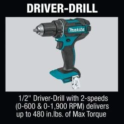 Makita 18V Lithium-Ion Cordless 6-Piece Kit (Drill-Driver/ Impact Driver/ Circular Saw/ Recipro Saw/ Vacuum/ Light) 3.0Ah -Power Tools Sales Store makita power tool combo kits xt614sx1 a0 1000