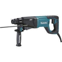 Makita 8 Amp 1 in. Corded SDS-Plus Concrete/Masonry AVT Rotary Hammer Drill with 4-1/2 in. Corded Angle Grinder with Hard Case -Power Tools Sales Store makita rotary hammers hr2641x1 fa 1000